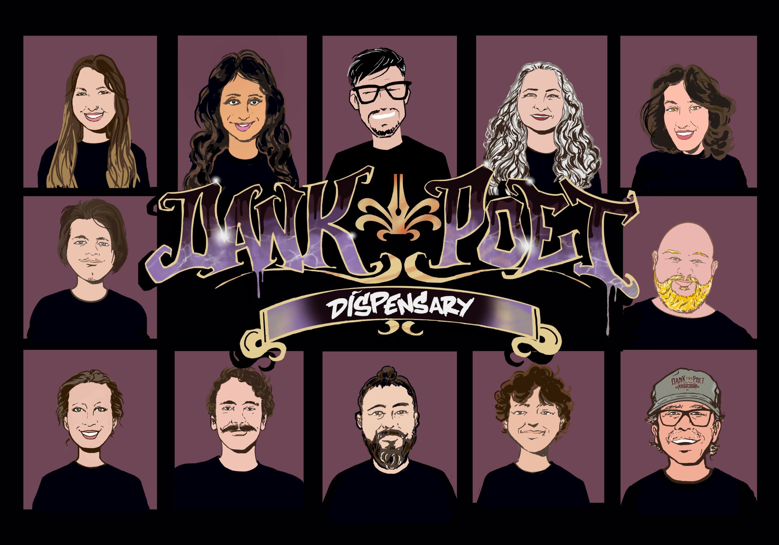 The original cast of characters